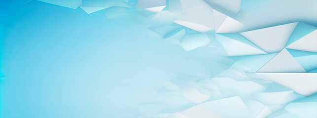 blue pastel abstract wave panoramic wallpaper