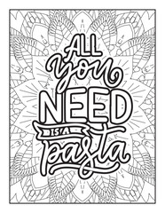 Naklejka premium Quotes, Quotes Coloring, Quotes Coloring Pages, positive quotes, typography quotes, typography lettering