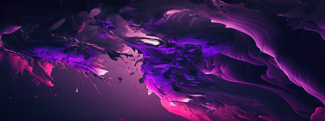 abstract purple, panoramic wallpaper