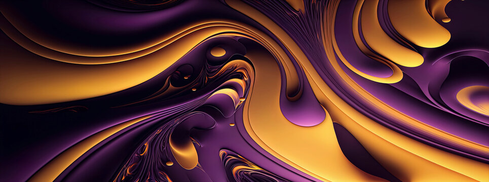 HD wallpaper Dark background Waves Colorful Yellow Rays Purple  abstract  Wallpaper Flare