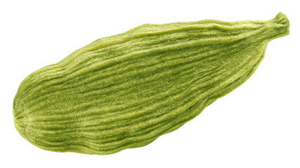 Cardamom isolated on white background, clipping path, full depth of field