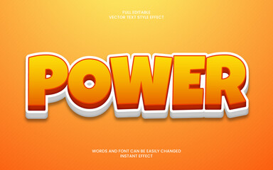 Power Text Effect