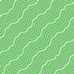 ウェーブ状のストライプのシームレスパターン、波型ストライプ、変形ストライプの繰り返しリピートパターン