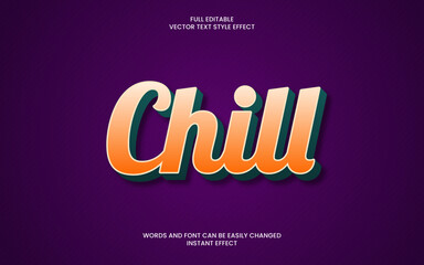 Chill Text Effect
