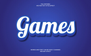 Games Text Effect