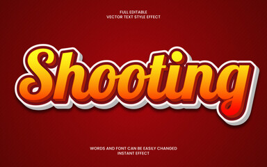 Shooting Text Effect
