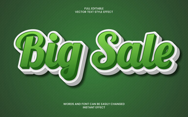 Big Sale Text Effect