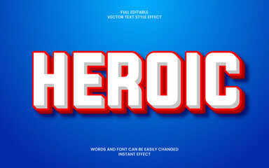 Heroic Text Effect