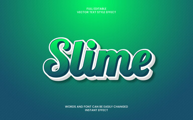 Slime Text Effect