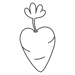 Cute Easter Carrot, Easter Elements