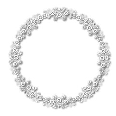 frames in vintage style with elements of ornament, art, pattern, background, texture