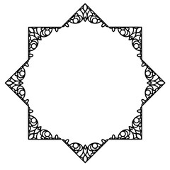 frames in vintage style with elements of ornament, art, pattern, background, texture