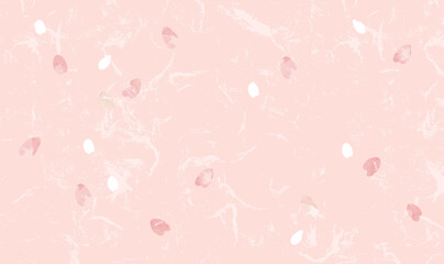 桜の水彩風　春の背景イラスト