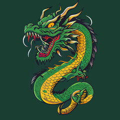 chinese dragon illustration