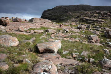 Fototapeta na wymiar Applecross pass - Bealach na Ba - Highlands - Scotland - UK