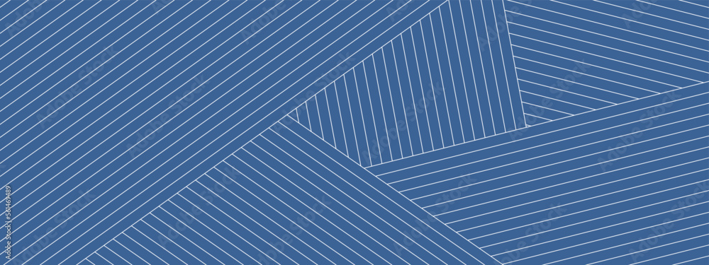 Poster abstract blue background with diagonal lines. modern color abstract vector texture.