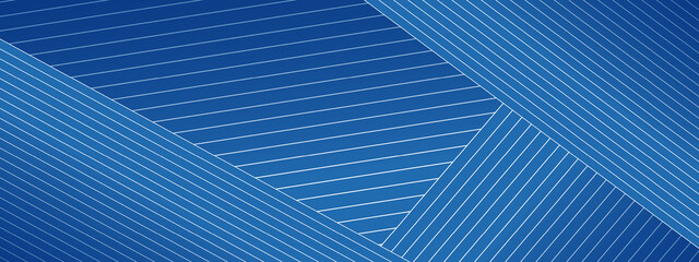 Abstract blue background with diagonal lines. Modern color abstract vector texture.