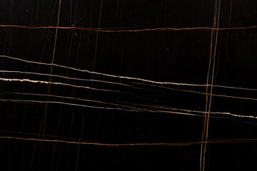 Sahara Noir Marble background, top texture for effect dark design look. Slab photo. Dark black matt material slate backdrop for exterior, luxury home decoration, 3d floor tiles, ceramic wall surface.