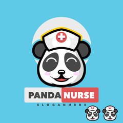 Cute panda nurse