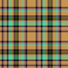 Fabric plaid tartan. Pattern seamless vector. Check texture background textile.