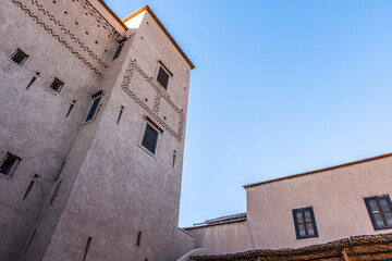 Ancient Kasbah in Morocco - An ancient fortress, with towering walls