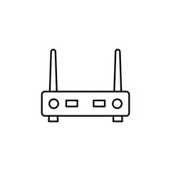 router icon. outline icon