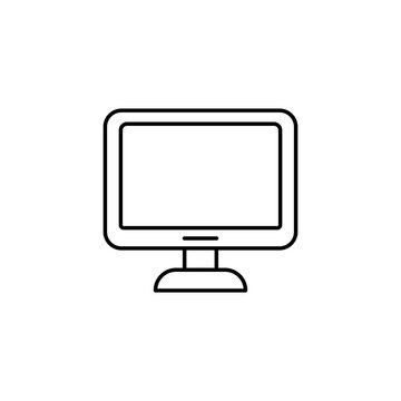 recommend clip art: monitor icon. outline icon