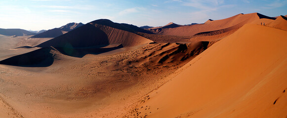 Fototapeta na wymiar Sossusvlei Dunes, Namib Desert, Namibia
