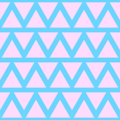 Grovy giometric pattern. Seamless pattern in y2k style