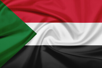 Obraz premium Flag of Sudan