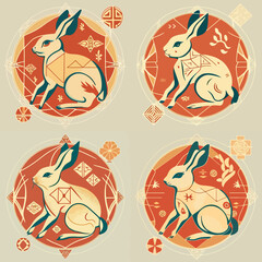 chinese new year, rabbit zodiac