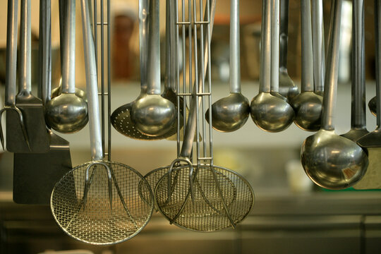 Kitchen in Santo Stefano Belbo, Asti Zone, Piedmont, Italy.