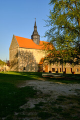 Schloss Goseck, zwischen Naumburg und Weißenfels gelegen, Naturpark Saale-Unstrut-Triasland,...
