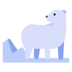 Obraz na płótnie Canvas polar bear illustration