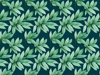plants, leaf, background sameless pattern