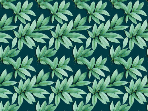 plants, leaf, background sameless pattern