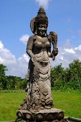 Indonesia Bali - Ubud Monkey forest entrance statue