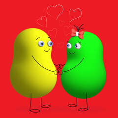 Valentine's day concept. love