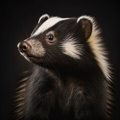 Skunk Portrait