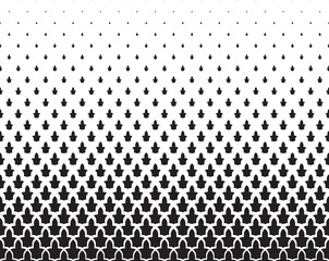 Geometric pattern of black figures on a white background.