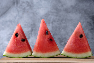 Close up Slice Watermelon.
