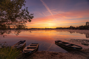 Morgenstimmung am Binsfeldsee