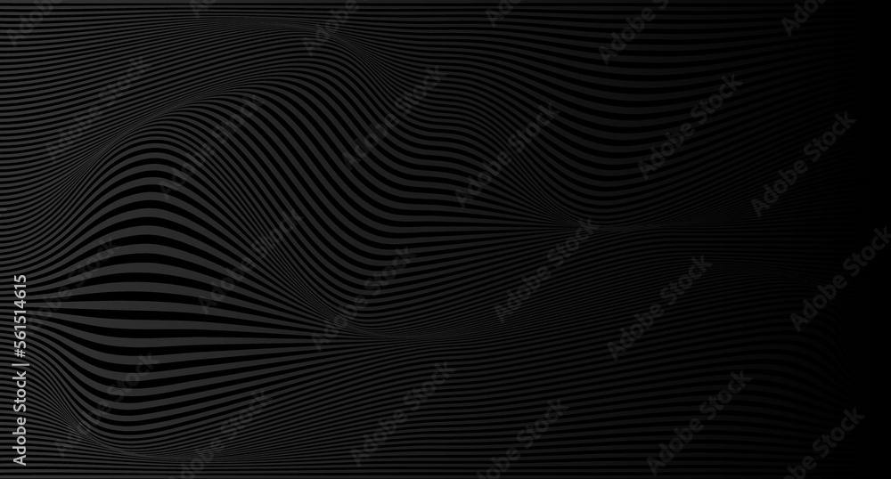 Poster abstract black vector background with stripes. abstract black gradient background. shiny black textu