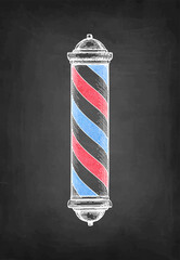 Barber shop pole - 561515285