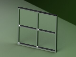 CURTAIN WALL Realistic with 3D Rendering
