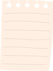 Naklejka premium Ripped Rulde Grid Paper