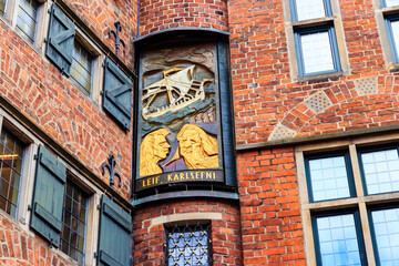 Glockenspiel House (house with the ringing of bells) in Bremen, Germany