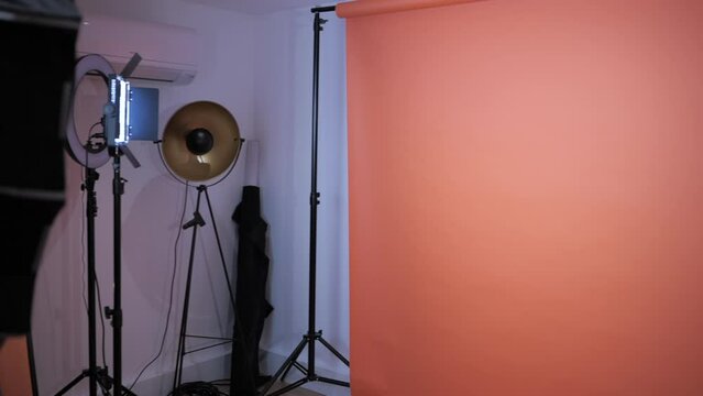 Studio softbox lighting