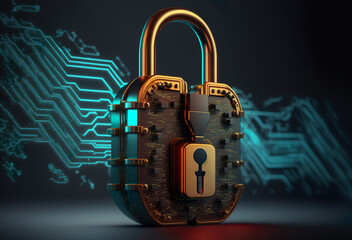 Digital data protection and cybersecurity technology, AI Generate