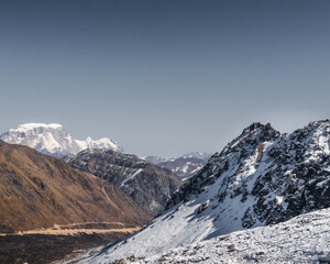 Fototapeta premium snow covered mountain
